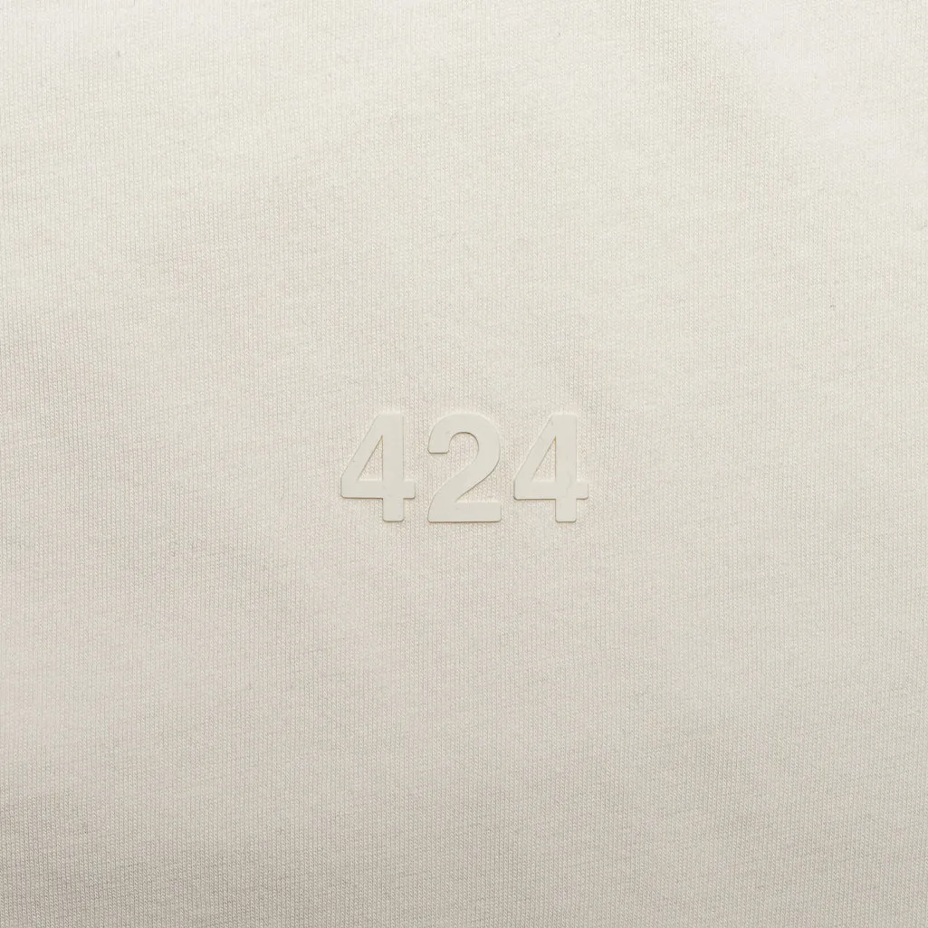 424 Tonal Logo Tee - White