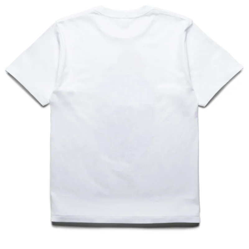A Bathing Ape ABC Camo Milo On Big Ape Tee - White/Blue