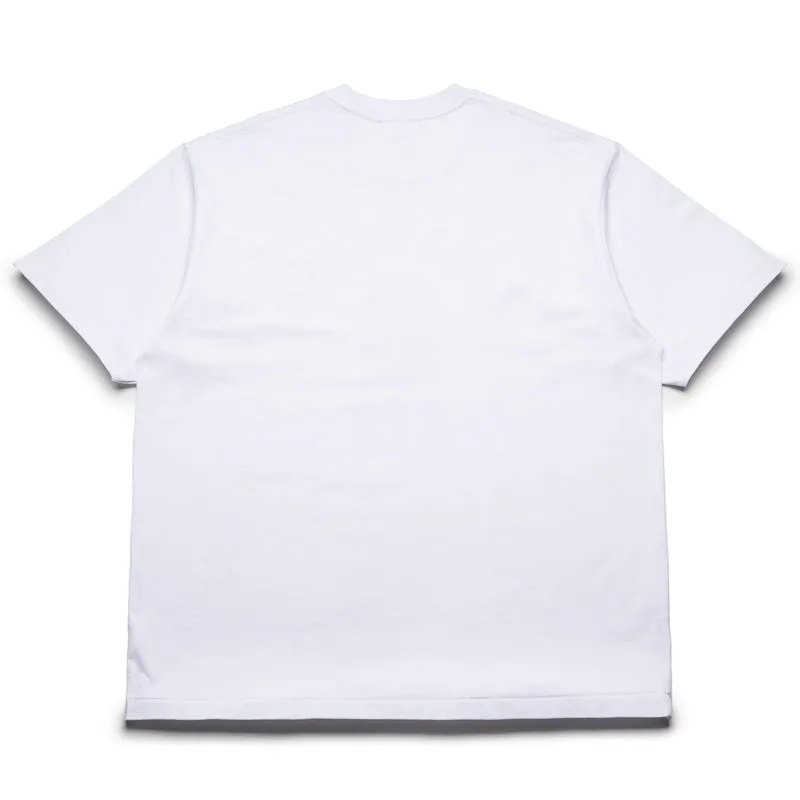 A Bathing Ape College Monogram College Tee - White