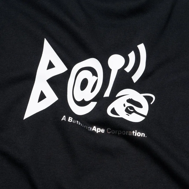 A Bathing Ape Symbol Logo Tee - Black