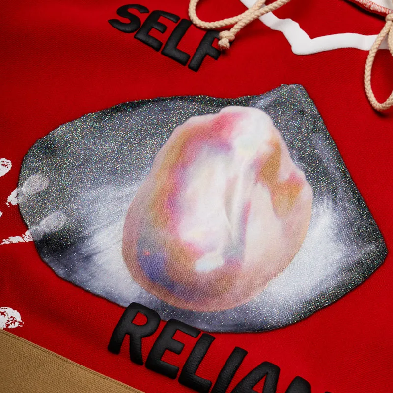 Advisory Board Crystals Birthstone Hoodie #06 - Red/Brown