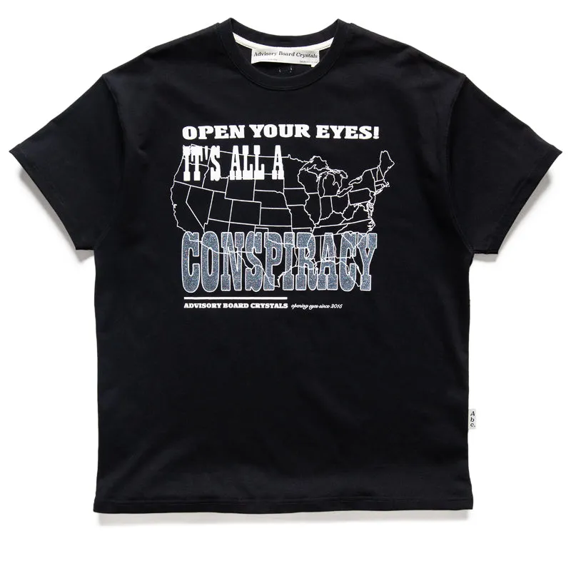 Advisory Board Crystals Conspiracy Tee - Black
