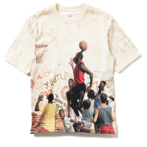 Air Jordan 85 Graphic Tee - Sail/Legend Light Brown