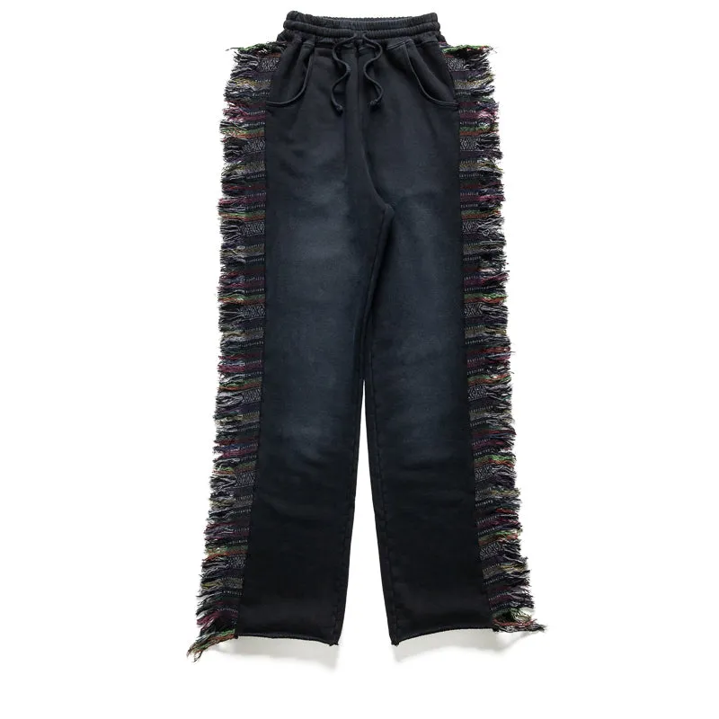 Alchemist Know U Rider Fringe Joggers - Black