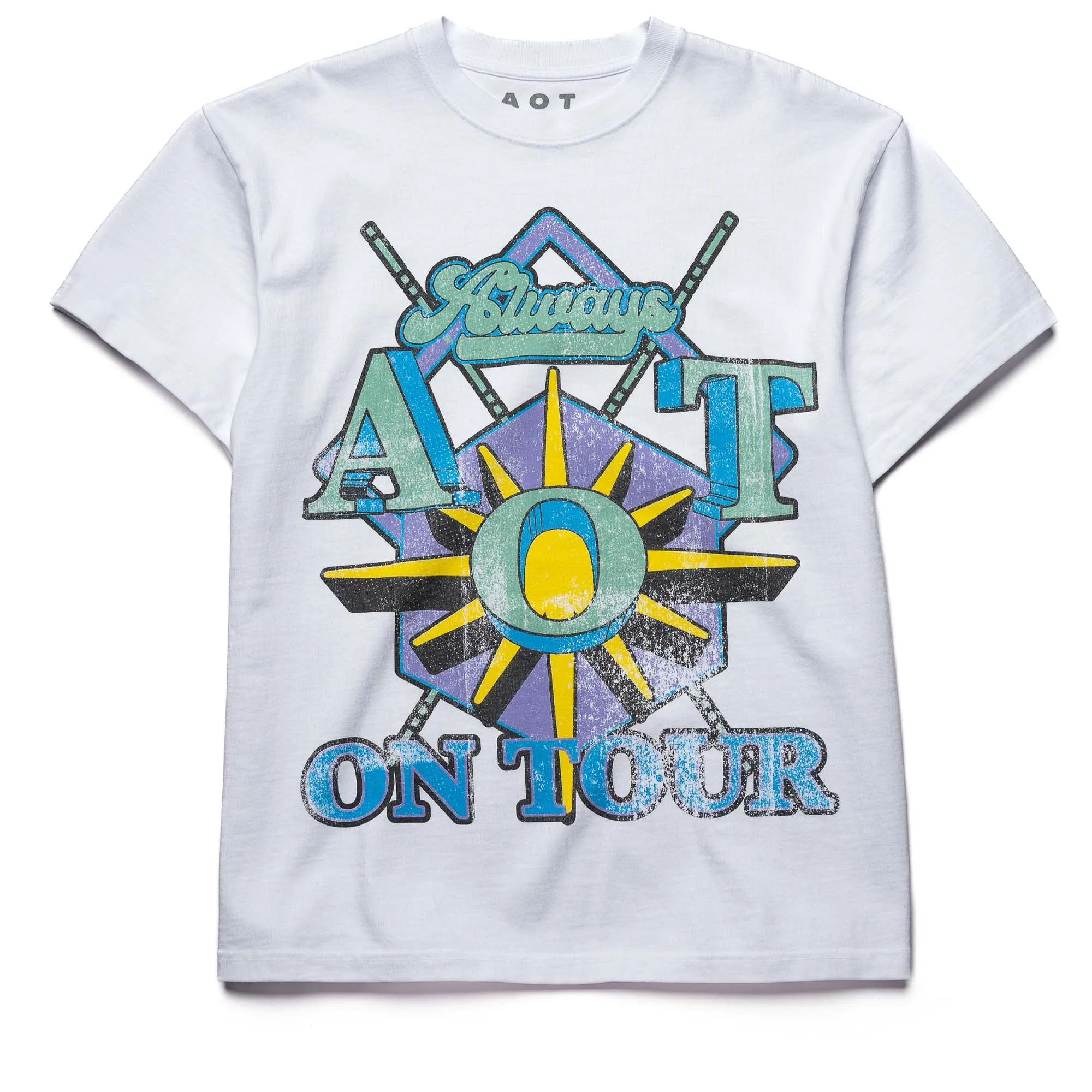 Always On Tour Direction Tee - White