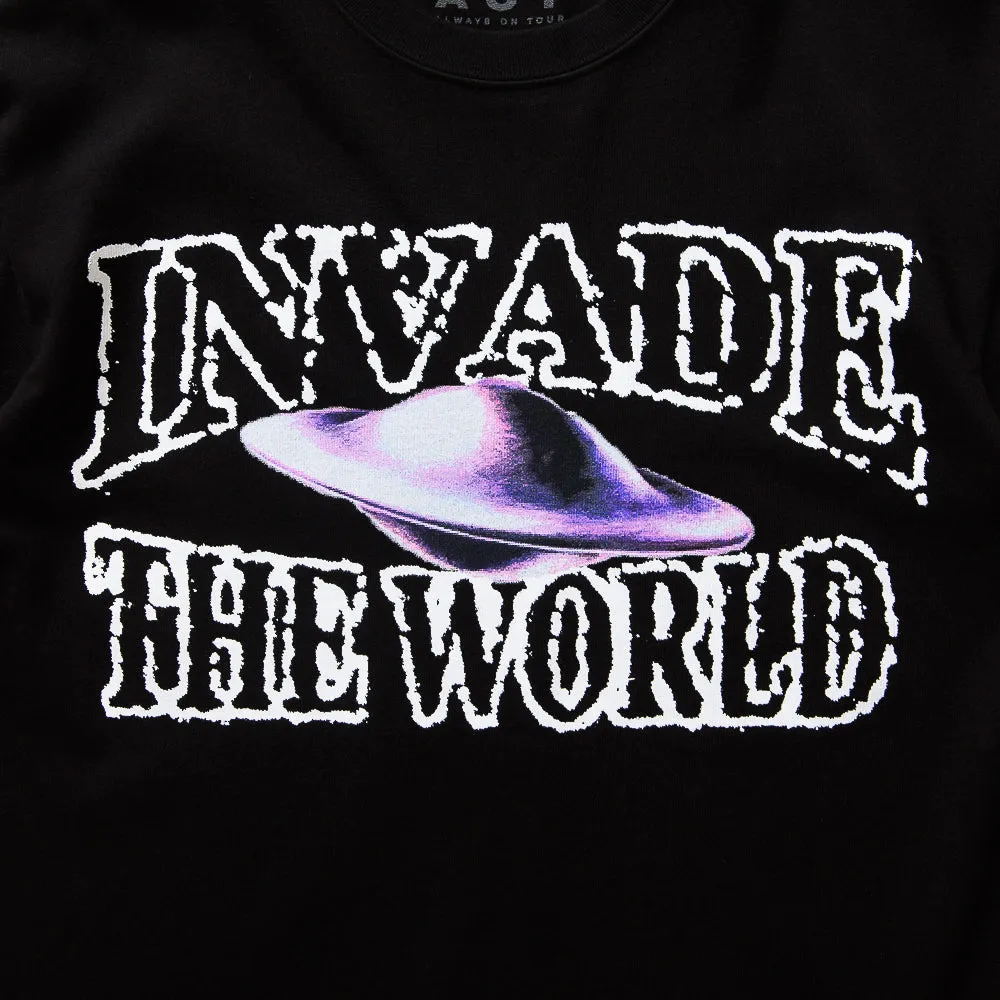 Always On Tour Invade Earth Tee - Black