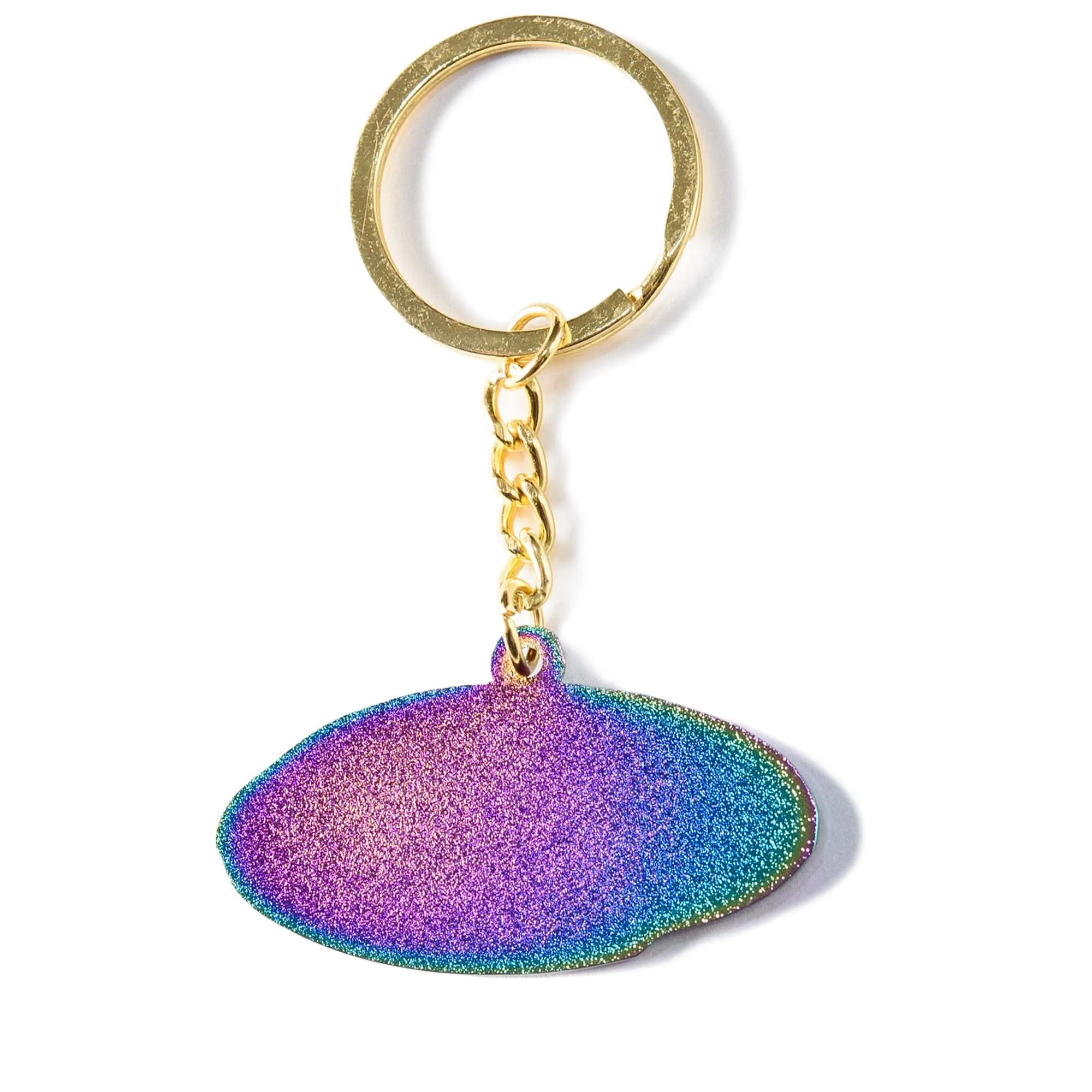 Always On Tour Spinner Keychain - Iridescent