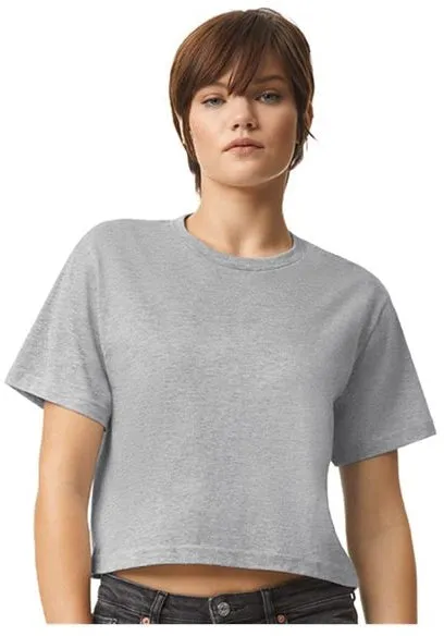 American Apparel Ladies Fine Jersey Boxy Tee
