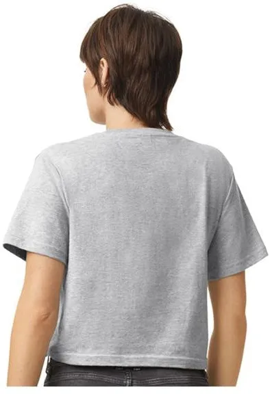 American Apparel Ladies Fine Jersey Boxy Tee