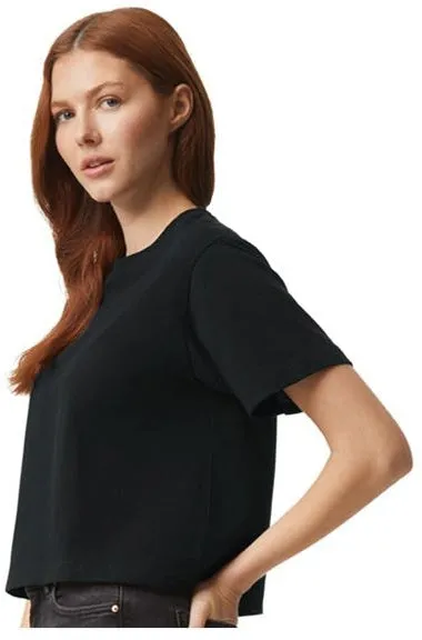 American Apparel Ladies Fine Jersey Boxy Tee