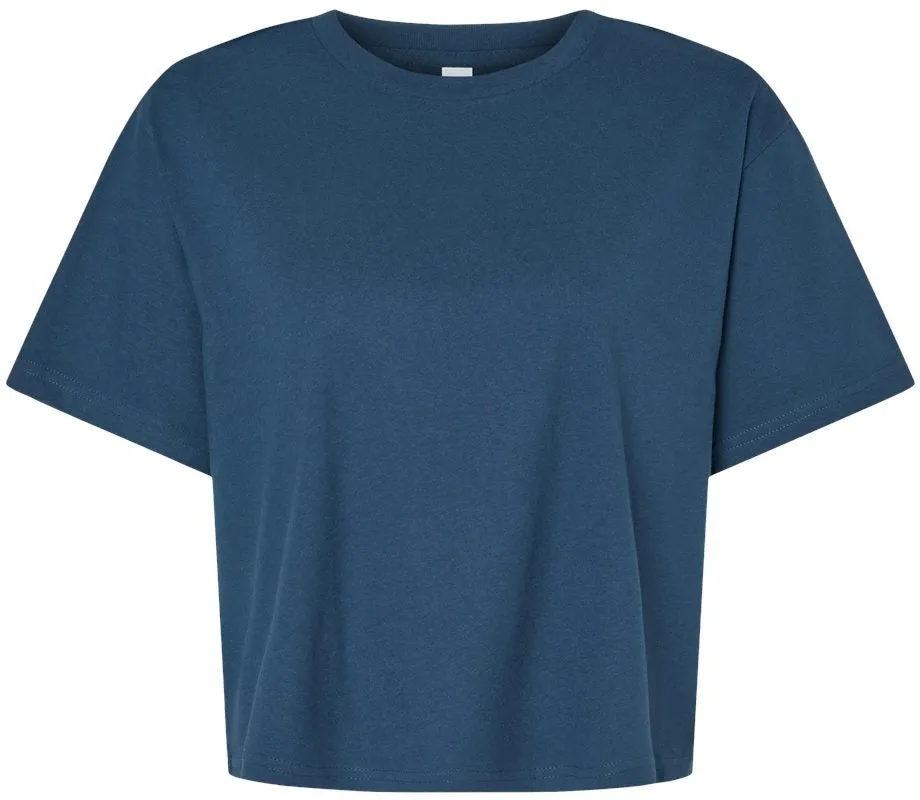 American Apparel Ladies Fine Jersey Boxy Tee