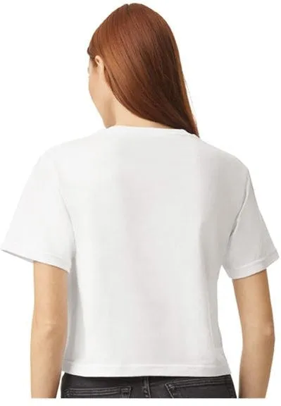 American Apparel Ladies Fine Jersey Boxy Tee