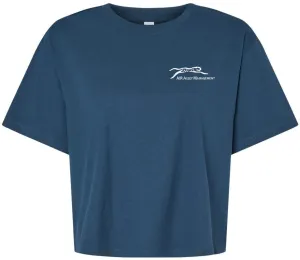 American Apparel Ladies Fine Jersey Boxy Tee