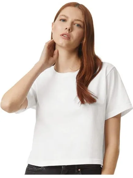 American Apparel Ladies Fine Jersey Boxy Tee