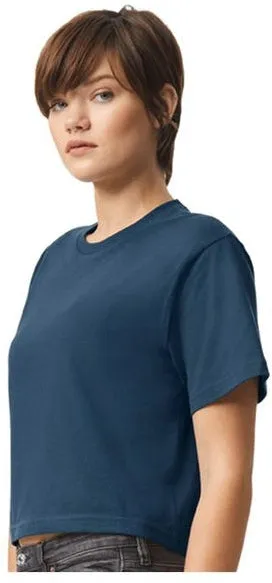 American Apparel Ladies Fine Jersey Boxy Tee