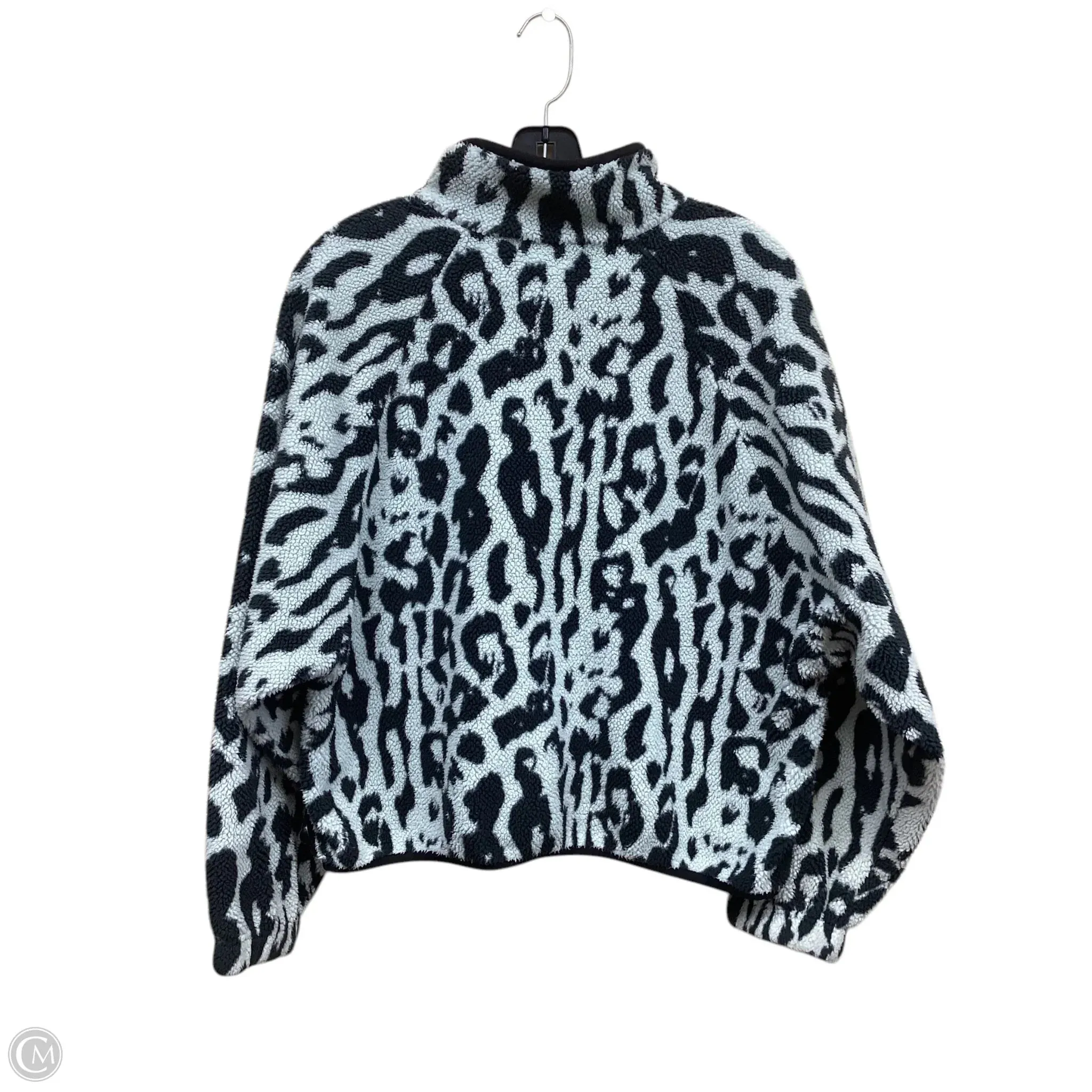 Athletic Jacket By Nike Apparel In Animal Print, Size: S