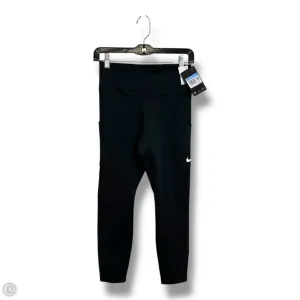 Athletic Leggings By Nike Apparel In Black, Size: M