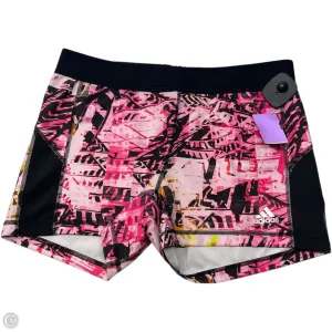 Athletic Shorts By Nike Apparel In Black & Pink, Size: L