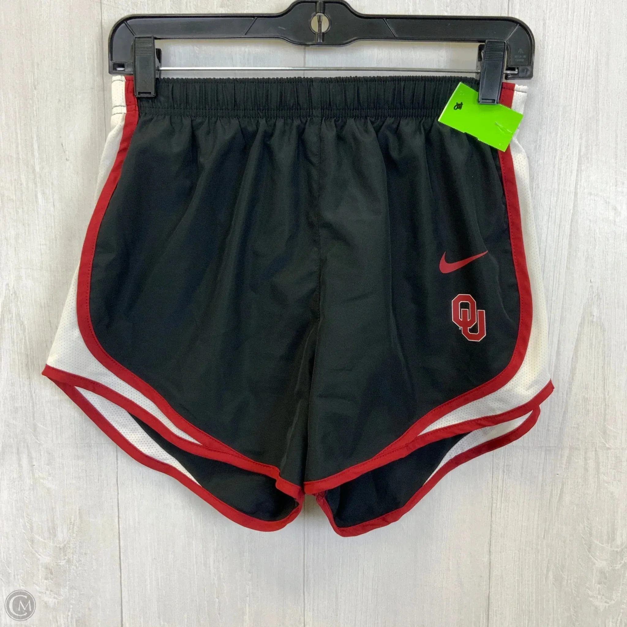 Athletic Shorts By Nike Apparel In Black & Red, Size: S