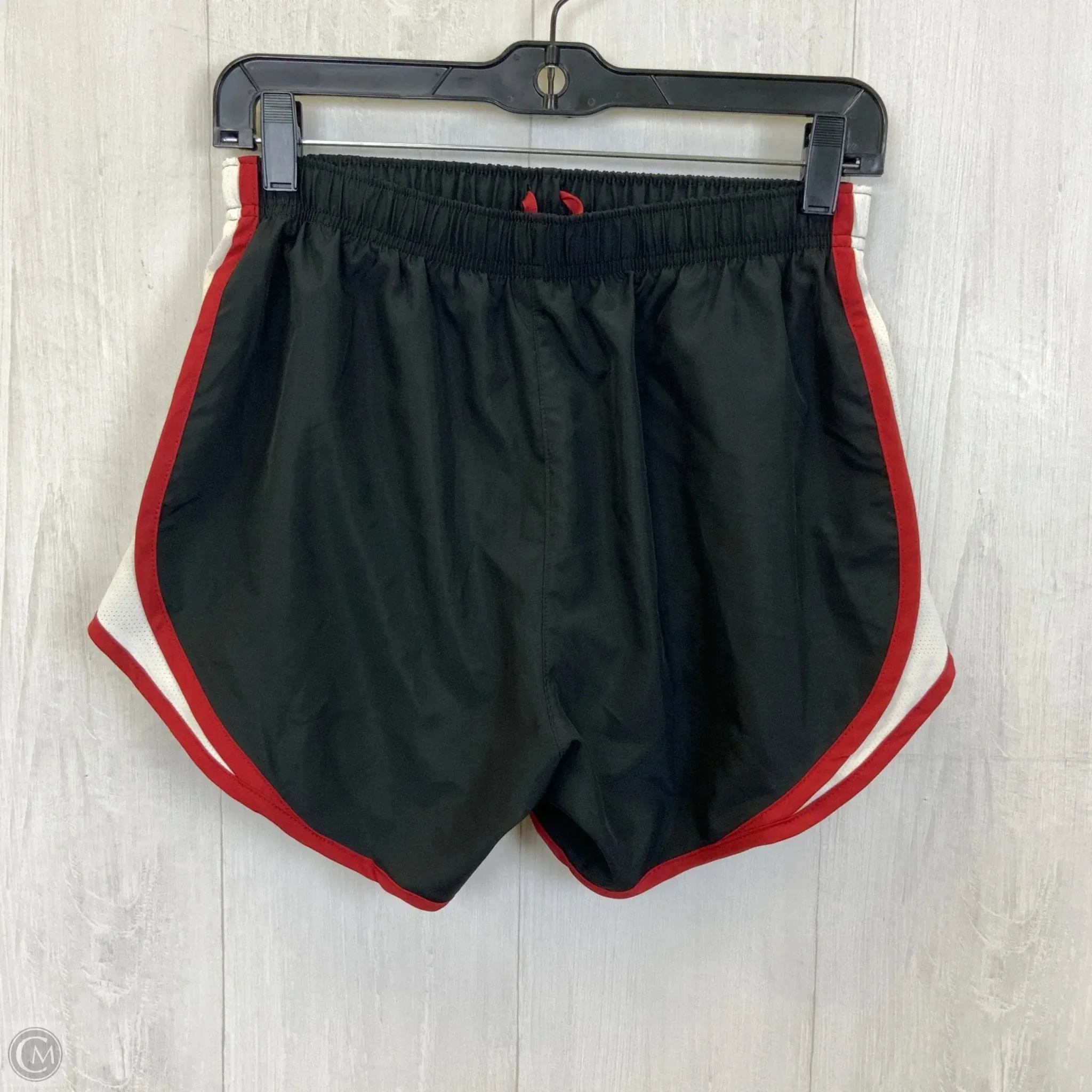 Athletic Shorts By Nike Apparel In Black & Red, Size: S