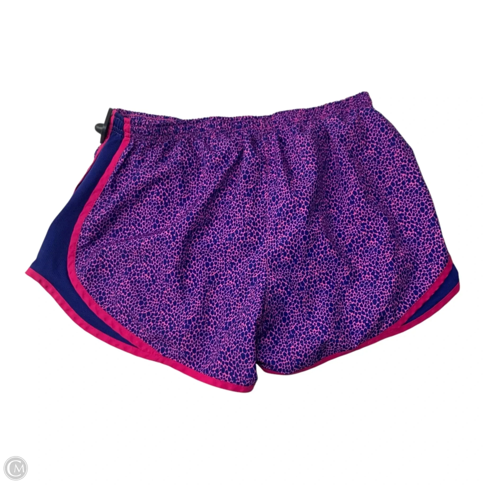 Athletic Shorts By Nike Apparel In Blue & Purple, Size: L