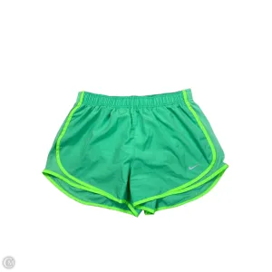 Athletic Shorts By Nike Apparel In Green, Size: L