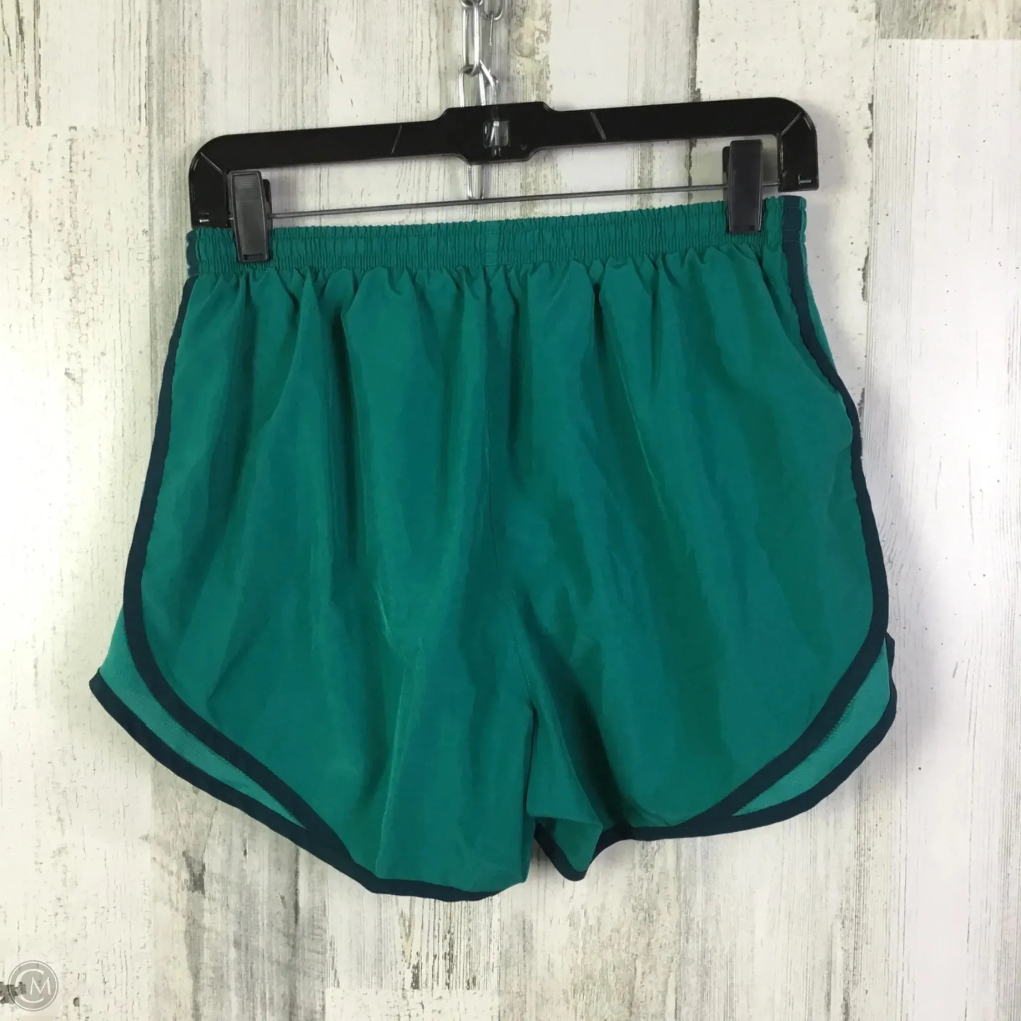 Athletic Shorts By Nike Apparel In Green, Size: M