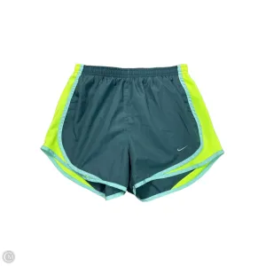 Athletic Shorts By Nike Apparel In Green, Size: S