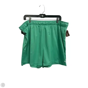 Athletic Shorts By Nike Apparel In Green, Size: Xxl