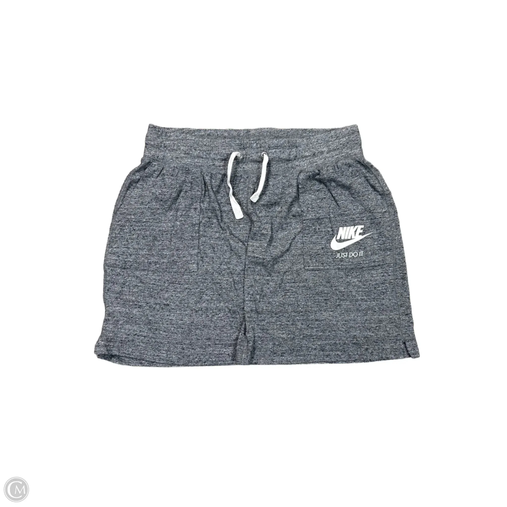 Athletic Shorts By Nike Apparel In Grey, Size: L