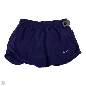 Athletic Shorts By Nike Apparel In Navy, Size: S