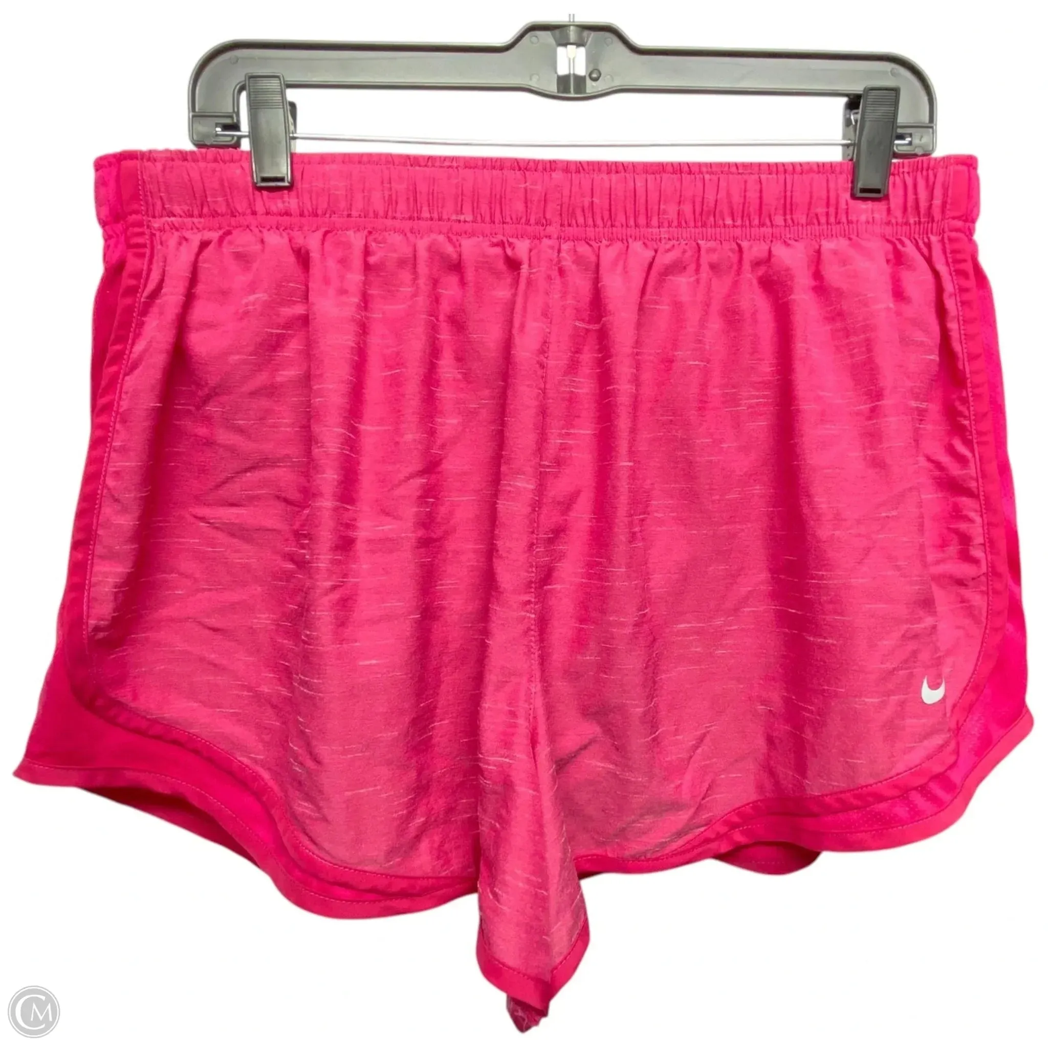 Athletic Shorts By Nike Apparel In Pink, Size: 1x