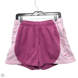 Athletic Shorts By Nike Apparel In Pink, Size: M