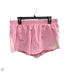 Athletic Shorts By Nike Apparel In Pink, Size: Xl