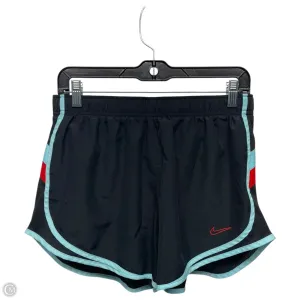 Athletic Shorts By Nike Apparel In Purple & White, Size: L