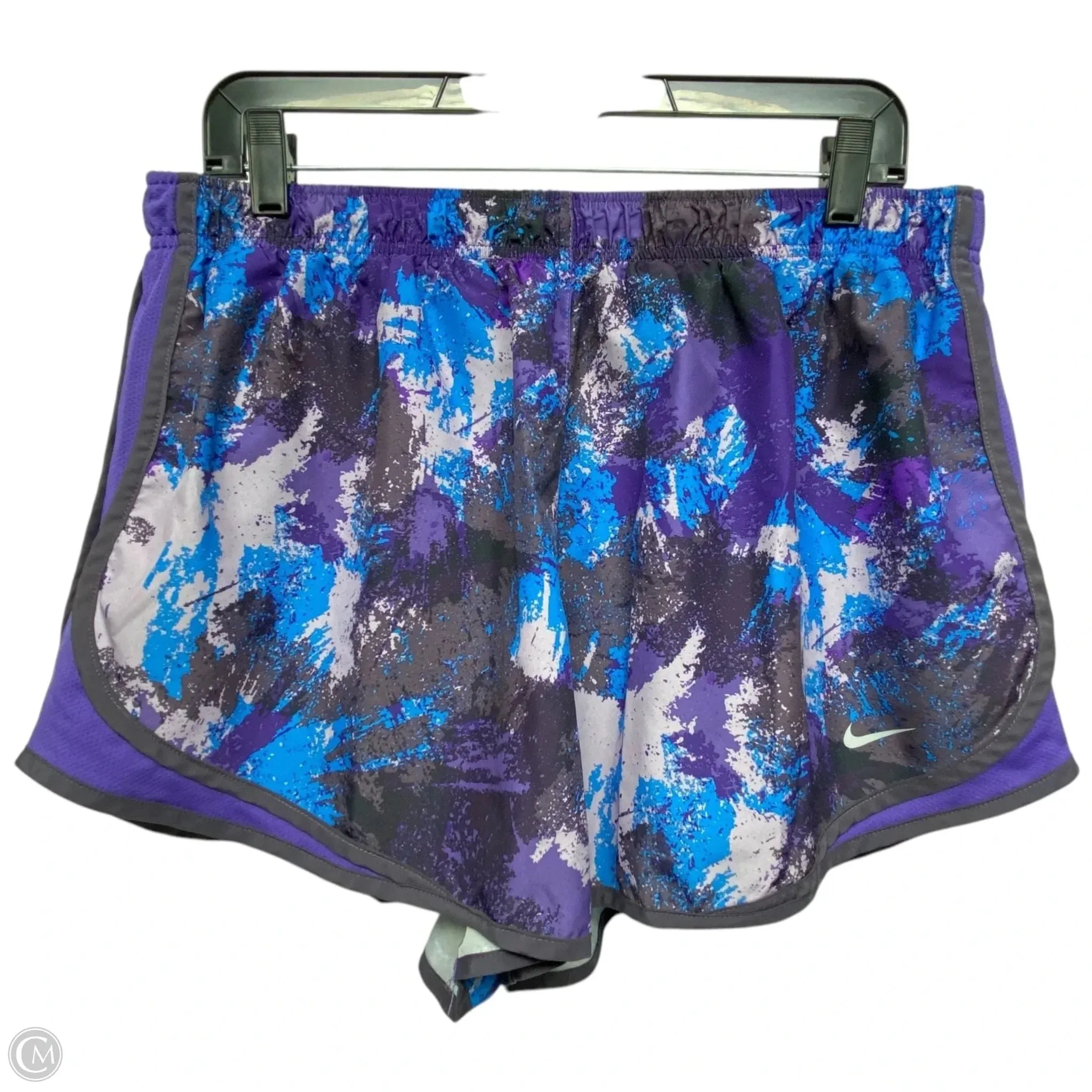 Athletic Shorts By Nike Apparel In Purple, Size: 1x