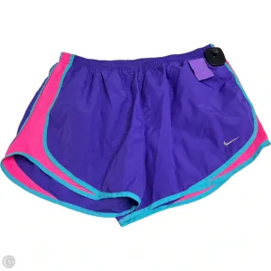 Athletic Shorts By Nike Apparel In Purple, Size: Xl