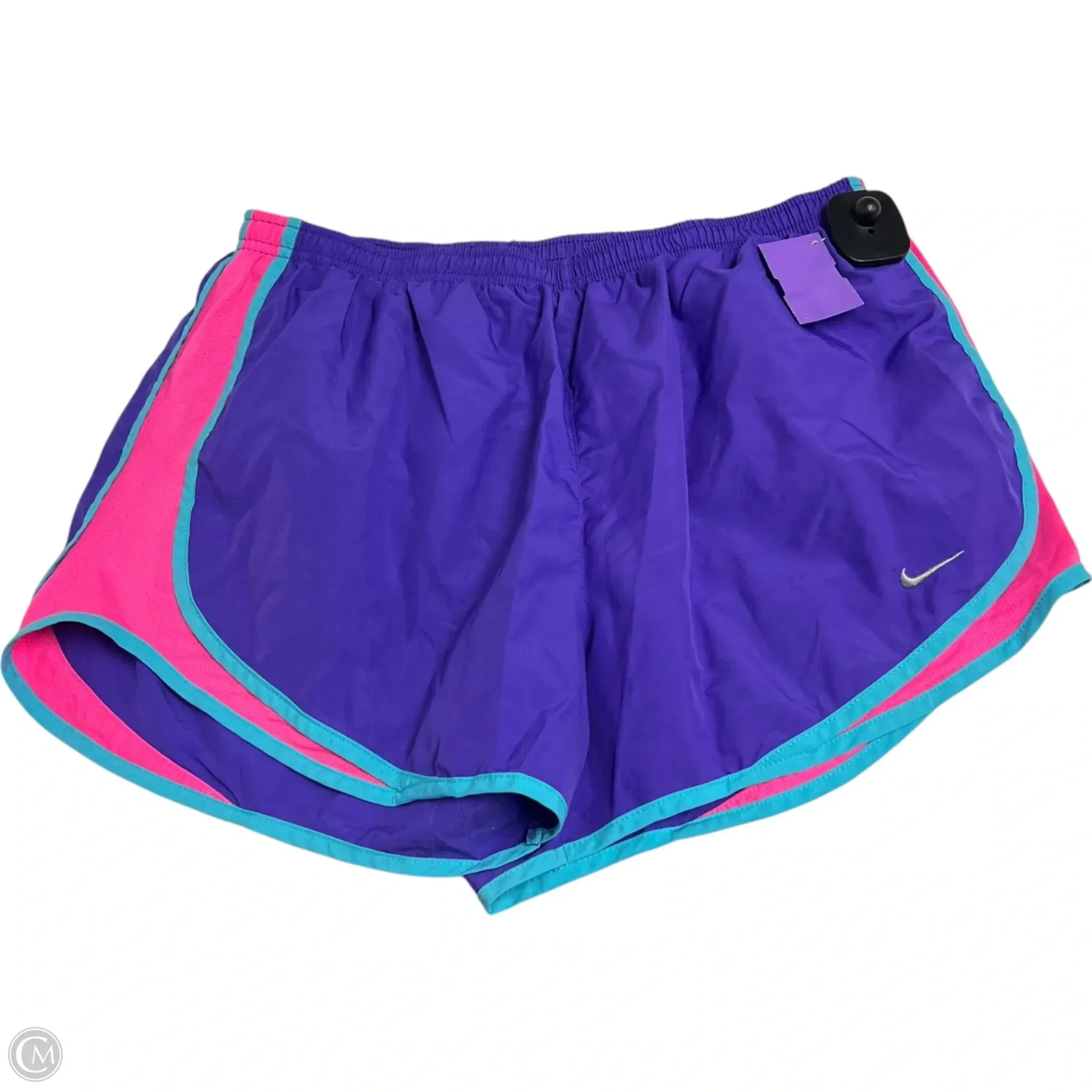 Athletic Shorts By Nike Apparel In Purple, Size: Xl