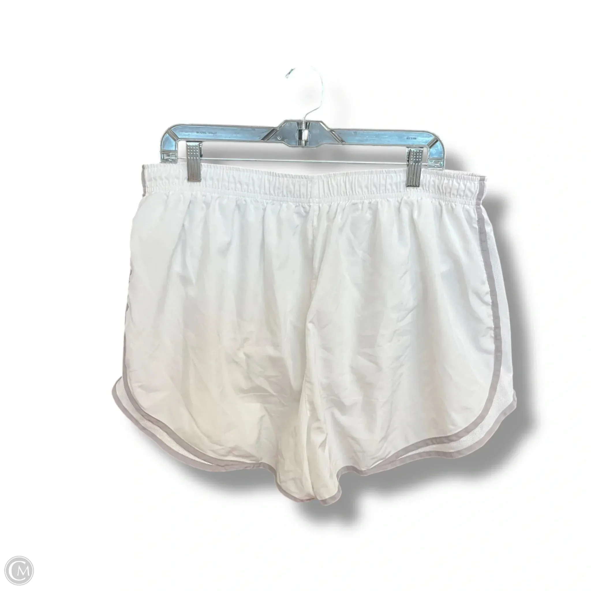 Athletic Shorts By Nike Apparel In White, Size: 2x