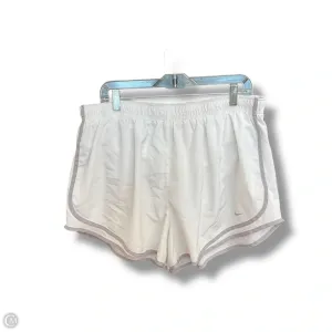 Athletic Shorts By Nike Apparel In White, Size: 2x
