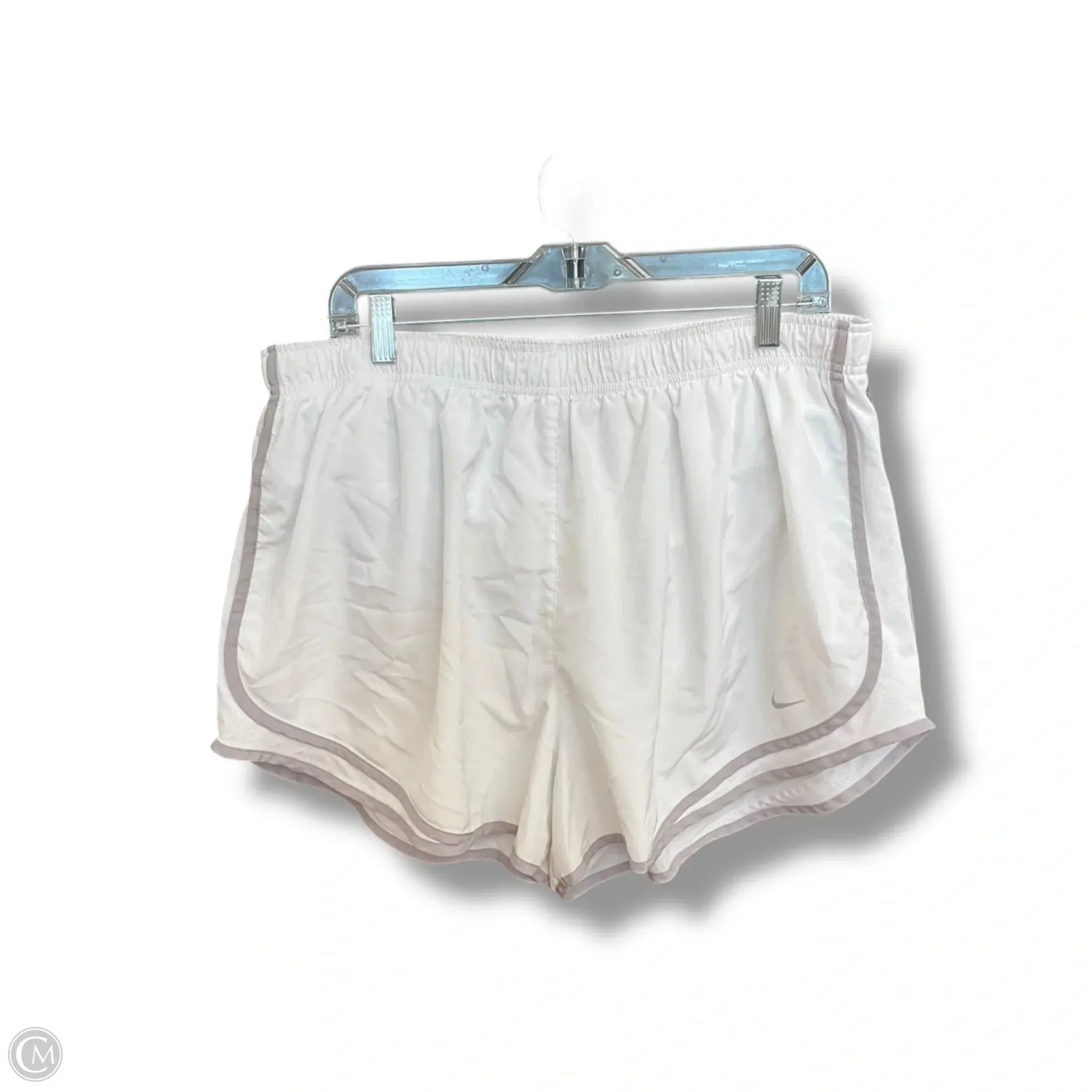 Athletic Shorts By Nike Apparel In White, Size: 2x