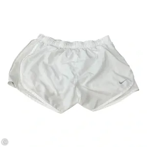 Athletic Shorts By Nike Apparel In White, Size: L