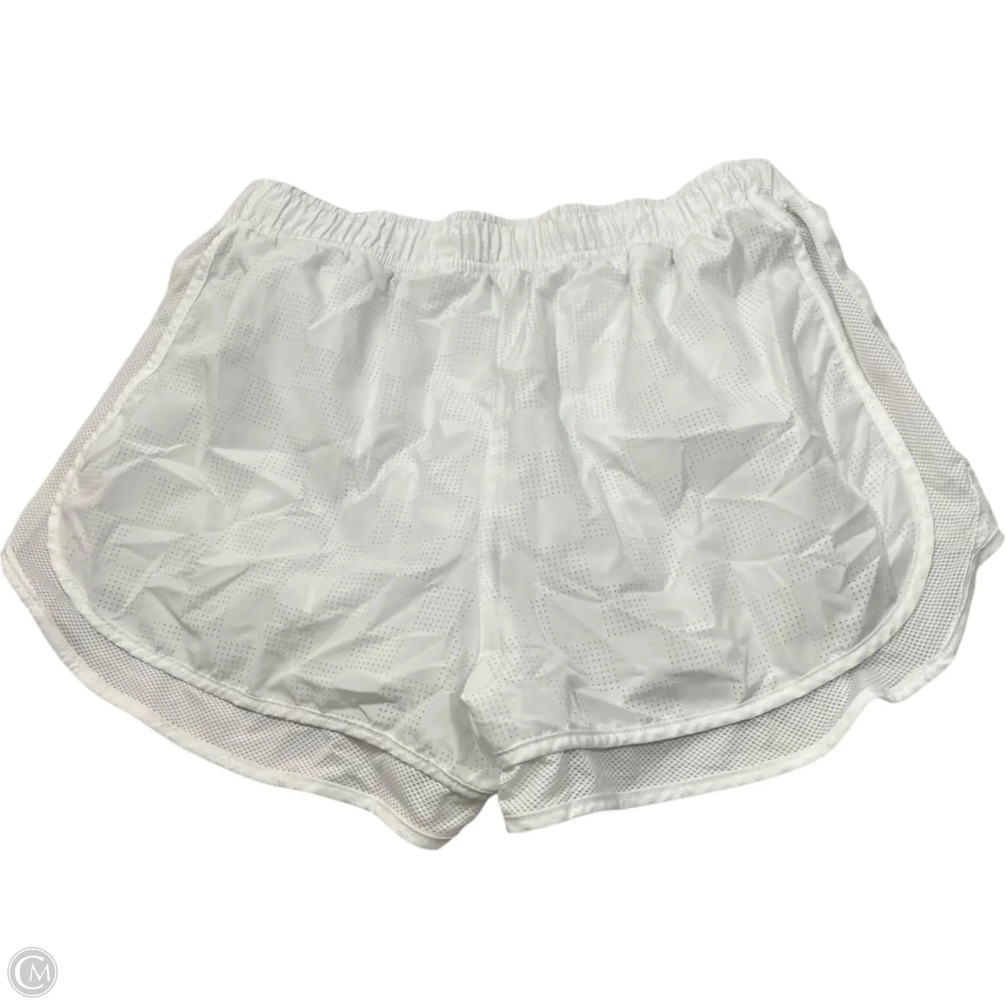 Athletic Shorts By Nike Apparel In White, Size: L