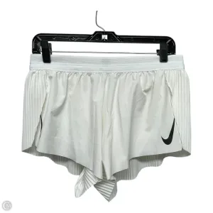 Athletic Shorts By Nike Apparel In White, Size: M
