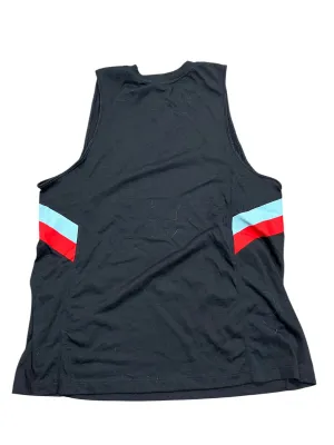 Athletic Tank Top By Nike Apparel In Black, Size:M