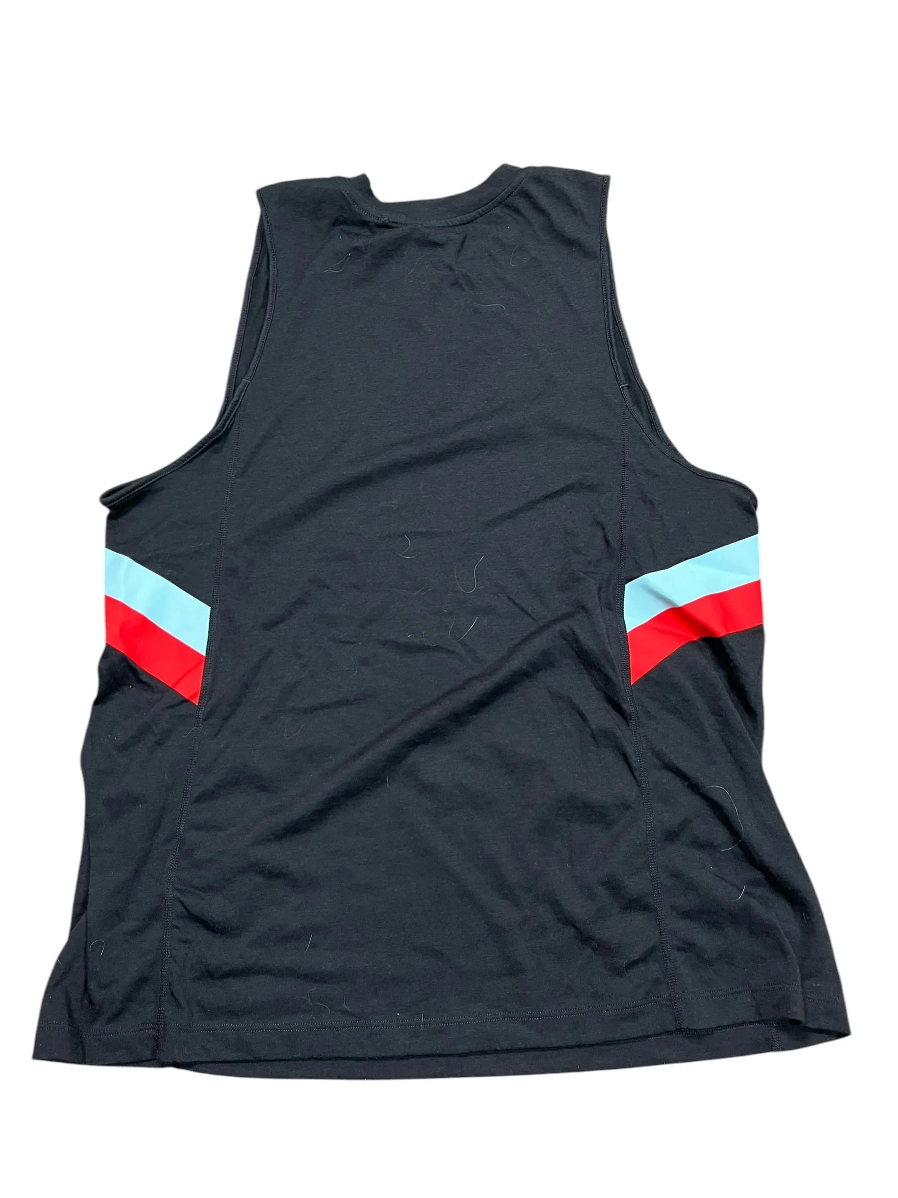 Athletic Tank Top By Nike Apparel In Black, Size:M