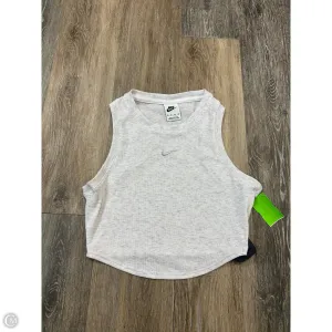 Athletic Tank Top By Nike Apparel In Grey, Size: Xs