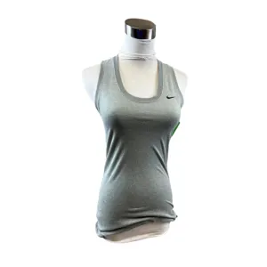 Athletic Tank Top By Nike Apparel In Grey, Size: Xs