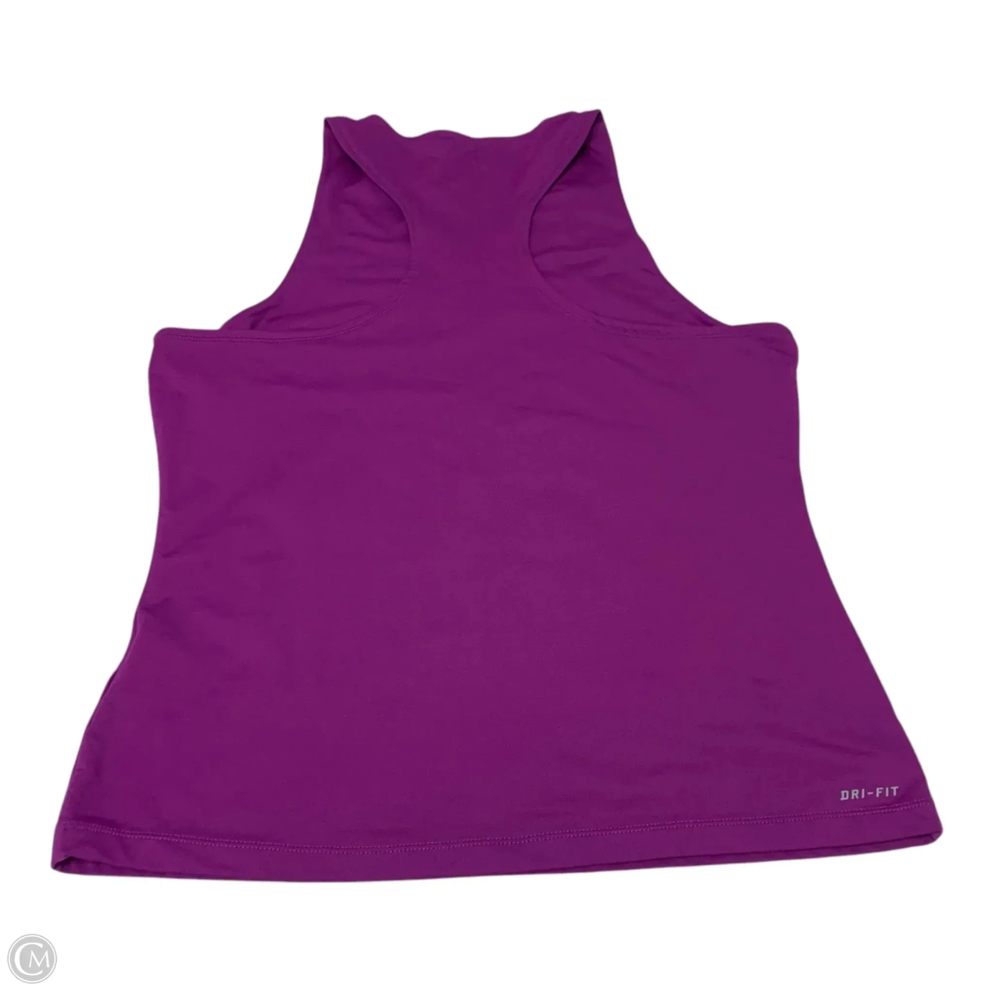 Athletic Tank Top By Nike Apparel In Purple, Size: L