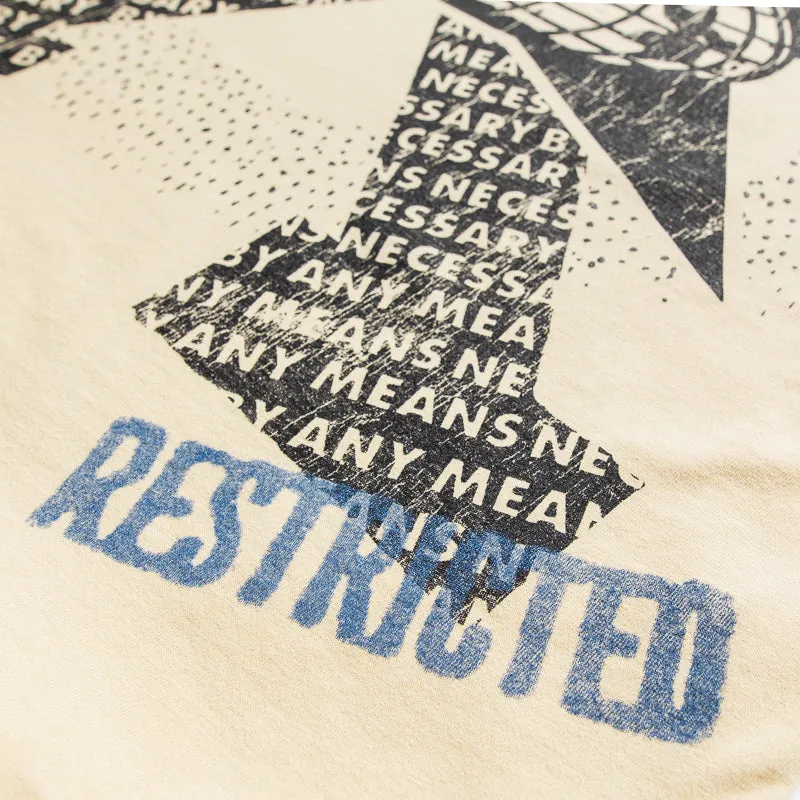 Barriers Worldwide Malcolm X Tee - Cream